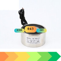 Nam Châm Điện YR-P50/27 Lực Hút 80Kg  12V/24V/36V/48V, 220V-AC