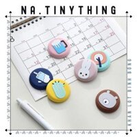 Nam cham dính bảng từ dan hit trang trí tu lanh chat lieu silicone hinh đong vat de thuong đang yeu - Cái cây