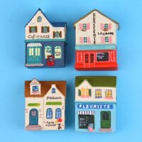 Nam Châm Hít Tủ Lạnh Họa Tiết Ngôi Nhà Villa Hoạt Hình Phong Cách Châu Âu Trang Trí Nhà Cửa