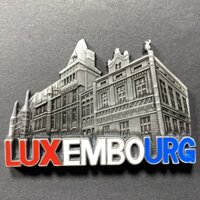 Nam Châm Hít Tủ Lạnh Lưu Niệm Hình Luxembourg Phong Cách Châu Âu