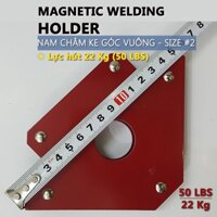 Nam châm ke góc vuông 45/90/135 độ lực hút 50LBS 22Kg