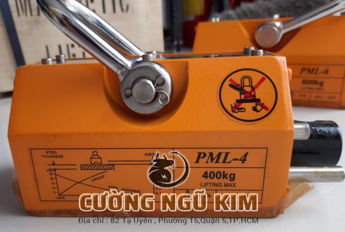 Nam châm nâng tay gạt Kenbo PML-4 - 400kg