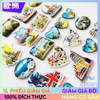 [Nam châm] Nhãn dán tủ lạnh Acrylic bằng gỗ Tây Ban Nha Bồ Đào Nha Hà Lan Lucenberg Thổ Nhĩ Kỳ Malta Bỉ