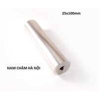 Nam châm thanh hút sắt kích thước 25x100mm, loại từ tính siêu mạnh (7-8000Gs)
