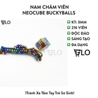 Nam Châm Viên Đồ Chơi Sáng Tạo Trí Tuệ Đồ Chơi Trẻ Em Neocube Buckyballs 3mm 216 Viên