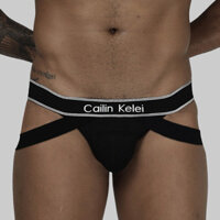 Nam Cotton Jockstrap Quần Đùi Quần Lót Bikini Thông Quần Lót