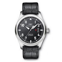 Nam Đồng Hồ Đeo Tay Nam Độc Lập Hiển Thị Ngày Thanh Lịch IWC Phi Công Tự Động Đồng Hồ Cơ Mặt Số Đen Quyến Rũ Sang Trọng Tinh Tế Nam Cao Cấp Dây Da Thật Chính Hãng Cao Cấp Kinh Doanh Cao Cấp