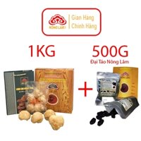 Nấm Hầu Thủ Nông Lâm Chính Hãng +Tặng Kèm Đại Táo Nông Lâm-Quà Tặng Ý Nghĩa Cho Người Thân