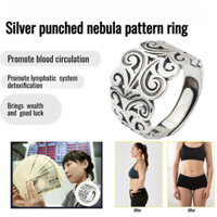 Nam Hoa Thái Bạc Đồng Hồ Nhẫn Đơn Giản Đồng Hồ Nhẫn Bạc Thái Lan Hoa Nam Nhẫn