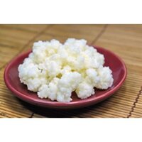 Nấm kefir combo đầy đủ: Rây nhựa+thìa gỗ+Hũ thủy tinh+khăn xô+ 1 phần nấm nuôi 220ml sữa