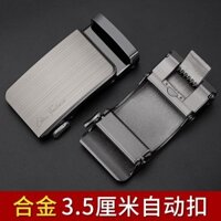 Nam Khóa 00516 Thắt Lưng Nam Đầu Thắt Lưng Tự Động Khóa Đơn Đầu Thắt Lưng Khóa Kinh Doanh Phù Hợp Với Quần Xanh Thắt Lưng Kẹp
