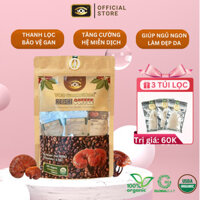 Nấm Linh Chi Cà Phê (Reishi Coffee) VOS Ganolucidum 100% Hữu Cơ - Giúp Tinh Thần Minh Mẫn, Đẹp Da