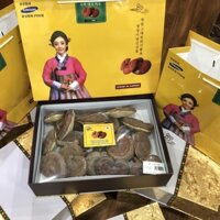 Nấm Linh Chi Đỏ Cao Cấp Hàn Quốc Hộp Kim Tuyến Vàng Sang Trọng 1kg - hoanggam1234