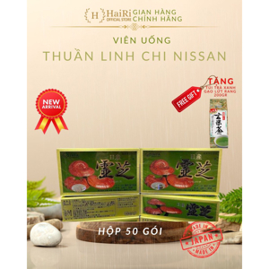 Nấm linh chi đỏ Nissan Reishi - 50 gói/hộp
