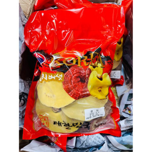 Nấm linh chi Hàn Quốc thái lát bịch 500g