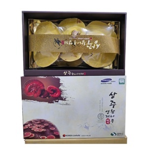 Nấm linh chi Hàn Quốc thượng hạng hộp quà tặng 1kg