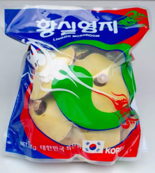 Nấm linh chi vàng thơm Hàn Quốc loại 1 - 1kg