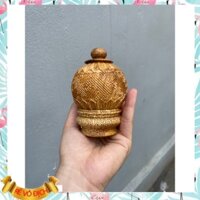 Nậm lồng chim, Nậm GẤM VIP họa tiết 3D, lồng chim chào mào, đục đẹp sắc nét...... Phụ kiện lồng chim