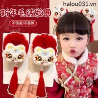 Năm Mới Sang Trọng Dây Buộc Tóc 2025 Tết Nguyên Đán Nhân Vật May Mắn Dây Buộc Tóc Hoạt Hình Dễ Thương Dây Buộc Đầu Phụ Kiện Tóc Buộc Đầu Phụ Kiện Tóc Phụ Kiện Trẻ Em