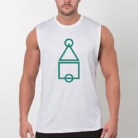 Nam Mới Thể Dục Lưới Tank Top Thoải Mái Cổ Tròn Phổ Biến Singlets Hàng Ngày Slim Tập Gym Quần Áo In Nhanh Khô Áo Vest