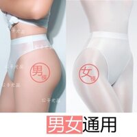 Nam Nữ Cùng Phong Cách Đàn Hồi Cao Kích Thước Lớn Cao Cấp Bóng Bóng Mượt Quần Đùi Trong Suốt Thoáng Khí Hơi Trong Suốt Gợi Cảm 4.25