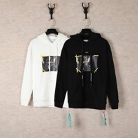 Nam Nữ Ngựa Vằn Vượt Mũi Tên Thu Đông Phong Cách Chữ Có Mũ Trùm Đầu Thời Trang Cổ Điển Áo S-XL E116