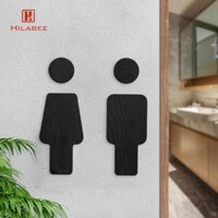 Nam Nữ Nhà Vệ Sinh Biển Hiệu Mảng Bám Hướng Nhà Vệ Sinh Dấu Hiệu Chống Mòn