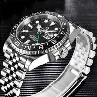 nam PAGANI DESIGN cơ GMT40mm Thương hiệu hàng đầu Sapphire Glass Thép không gỉ Đồng h