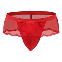 Nam Ren Thông Co Giãn Thắt Lưng Gạc Gợi Cảm Quần Lót
