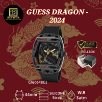[Năm Rồng Phải Có Rồng] Đồng Hồ Nam Guess GW0648G1 Dragon , Dây Cao Su , Size 44mm (1993watch)