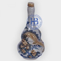 Nậm rượu men rạn