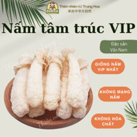 Nấm Tâm Trúc, Nấm Trúc Sanh, Nấm Nữ Hoàng khô đặc sản Vân Nam giống ngon nhất, nguyên liệu vụ mới