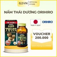 Nấm Thái Dương Agaricus Orihiro 432 Viên