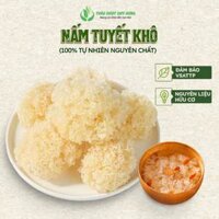Nấm Tuyết Khô (Ngân Nhĩ) Nấm Tuyết Nhĩ Tự Nhiên Loại 1 Không Tẩy - Thảo Dược Duy Hưng