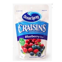 Nam Việt Quất Khô Với Nước Quả Việt Quất hiệu Ocean Spray Craisins gói 179g