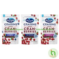 Nam Việt Quất Sấy Khô Ocean Spray Craisins Dried Cranberries 170g Original - Bluberry - Pomegranate