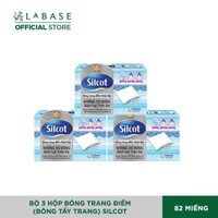 nam2 Bộ 3 hộp Bông tẩy trang Silcot nam2