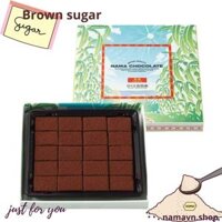 Nama chocolate Brown Sugar: Socola tươi vị đường đen cực đặc biệt