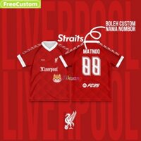 [Nama Nombor tùy chỉnh] Áo khoác quạt Liverpool 100-3XL