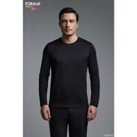 NAM/Áo thun FORMAT  giữ nhiệt cổ tròn  Warmmax Light B7SMT056N