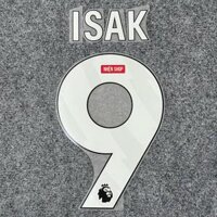 NAMESET ISAK 9 AUTHENTIC LIVERPOOL SÂN NHÀ 2025/26 EPL