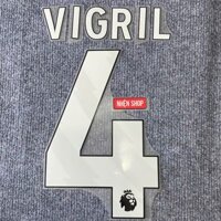 NAMESET VIRGIL 4 AUTHENTIC LIVERPOOL SÂN NHÀ 2023 - 2026 EPL
