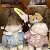 Namsheva Áo khoác vải nhung Bộ đồ quà tặng Trang phục thay thế Phụ kiện đồ chơi Áo khoác Cotton ve áo