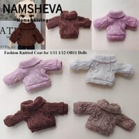 Namsheva Mini Dệt Kim Áo Len Handmade Phụ Kiện Búp Bê Trẻ Em DIY Áo Đầm Thường Ngày