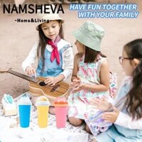 Namsheva Slushy Maker Cup, Cốc làm mát mùa hè 300ml Smoothie Cup, Silicon đông lạnh nhanh + Cốc bóp TPU cho trẻ em Quà tặng