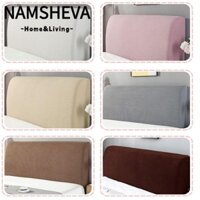 NAMSHEVA Vỏ Bọc Đầu Giường Màu Trơn Mềm Mại Tiện Dụng