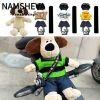 Namsheva Xe Đạp Trang Trí, Phụ Kiện Xe Máy Wallace Và Gromit Sang Trọng Chủ Chó, Búp Bê Sang Trọng DIY Trang Trí Tủ Lạnh Nam Châm Miếng Dán Xe Máy