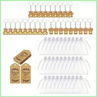 Nan 30 Miếng Charm Hoạt Hình Thanh Lịch Móc Chìa Khóa Đồ Chơi Với Trang Phục Trang Phục Thời Trang
