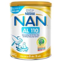 Nan AL110 (mẫu mới Nan ExpertPro) Sản phẩm công thức đặc biệt cho trẻ tiêu chảy, bất dung nạp đường lactose.