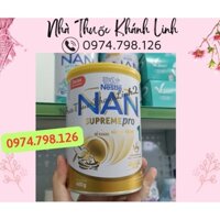 🌺NAN SupremePro 1/2/3 lon 800/400g -Sữa Bột Nestlé NAN SupremePro 1 2 3 cho bé dị ứng đạm bò - Sữa NAN SUPREME PRO số 1.